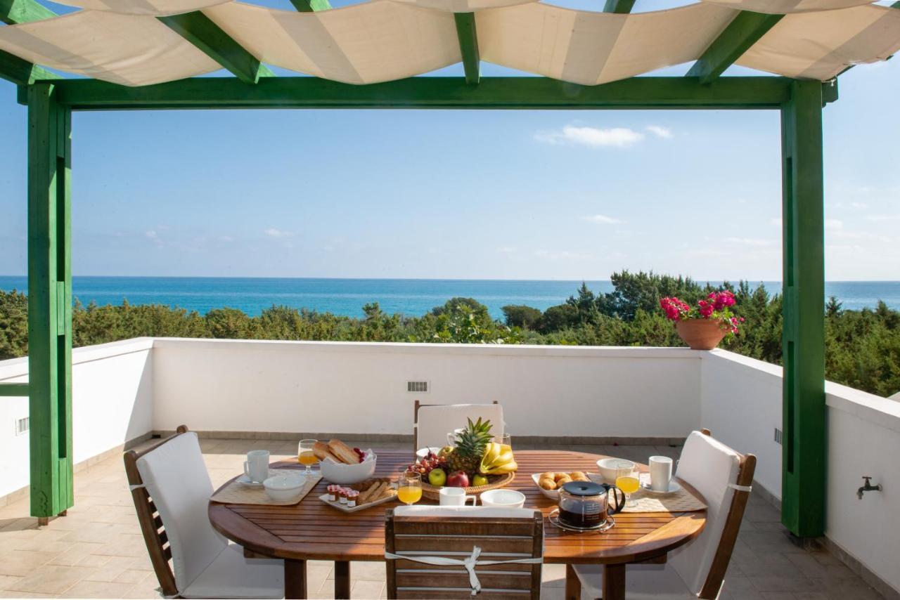 Beachfront Villa Rhodes Seashell Gennadi Esterno foto