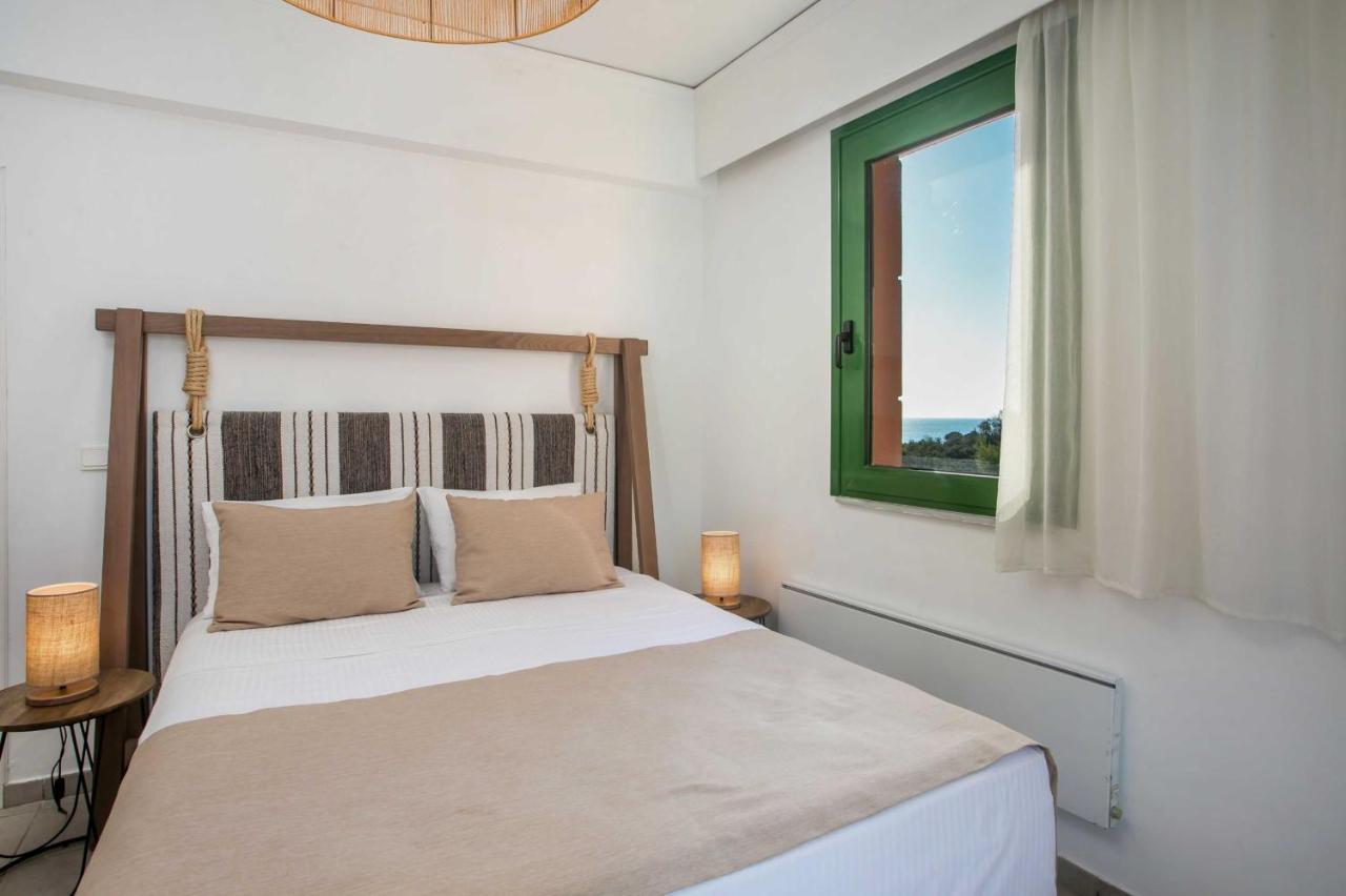 Beachfront Villa Rhodes Seashell Gennadi Esterno foto