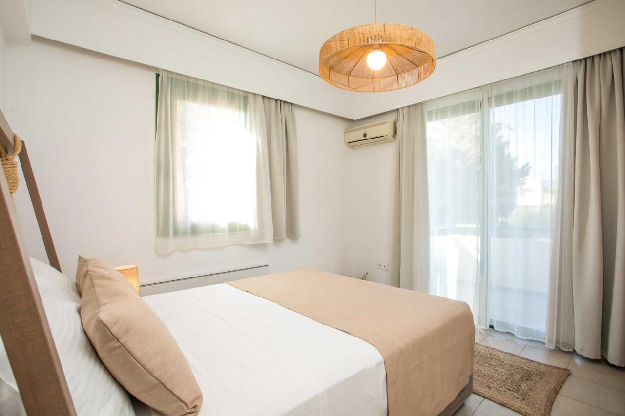 Beachfront Villa Rhodes Seashell Gennadi Esterno foto