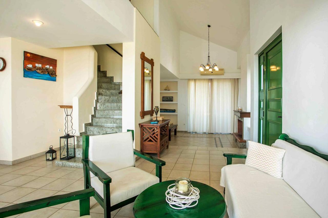 Beachfront Villa Rhodes Seashell Gennadi Esterno foto