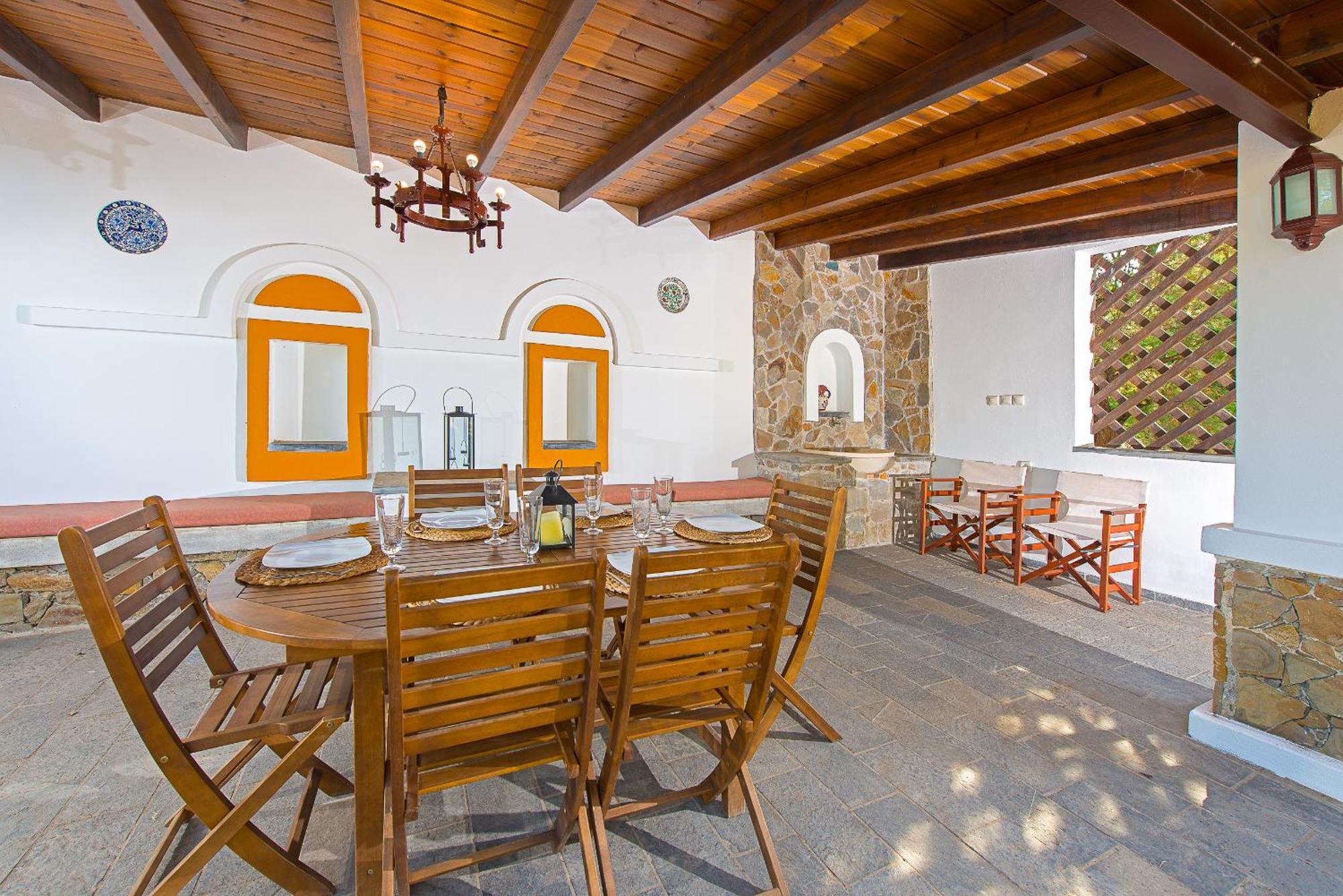 Beachfront Villa Rhodes Seashell Gennadi Esterno foto