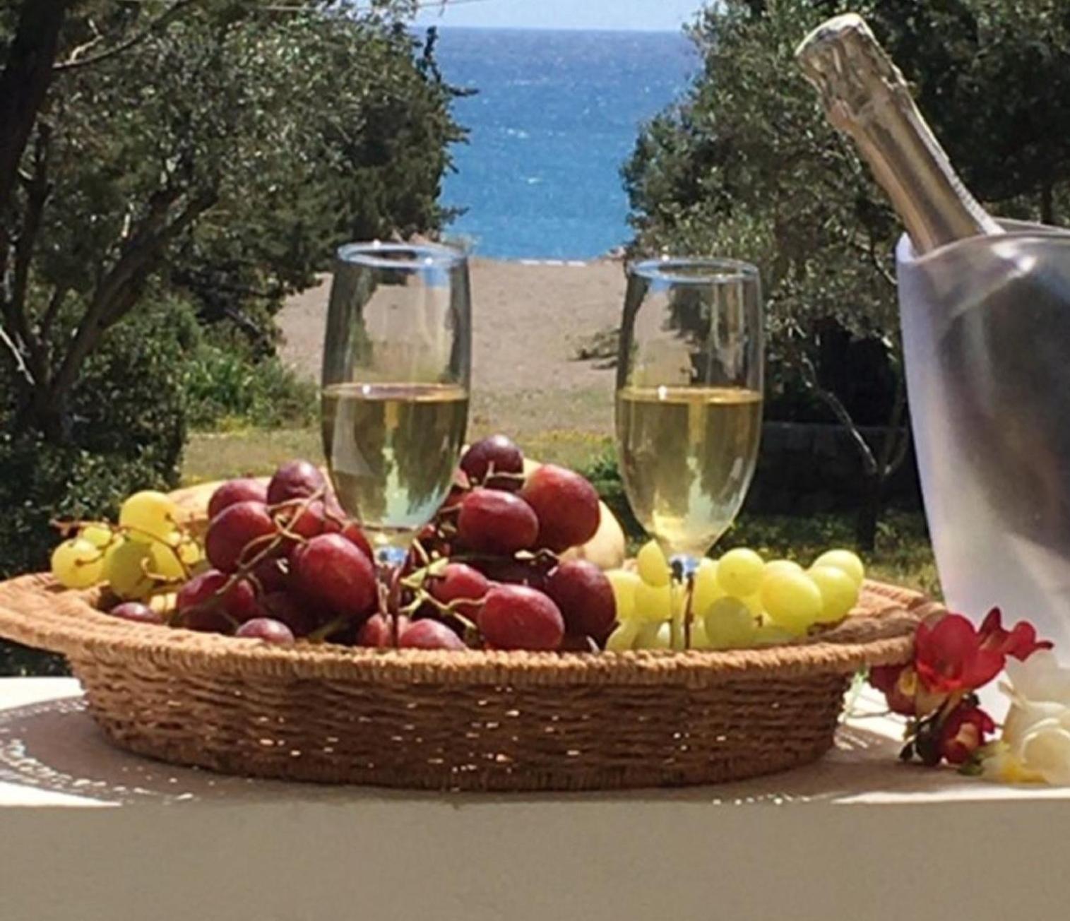 Beachfront Villa Rhodes Seashell Gennadi Esterno foto