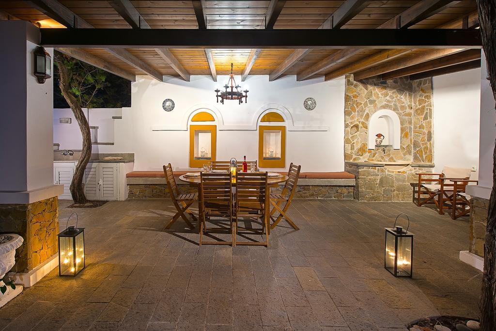 Beachfront Villa Rhodes Seashell Gennadi Esterno foto