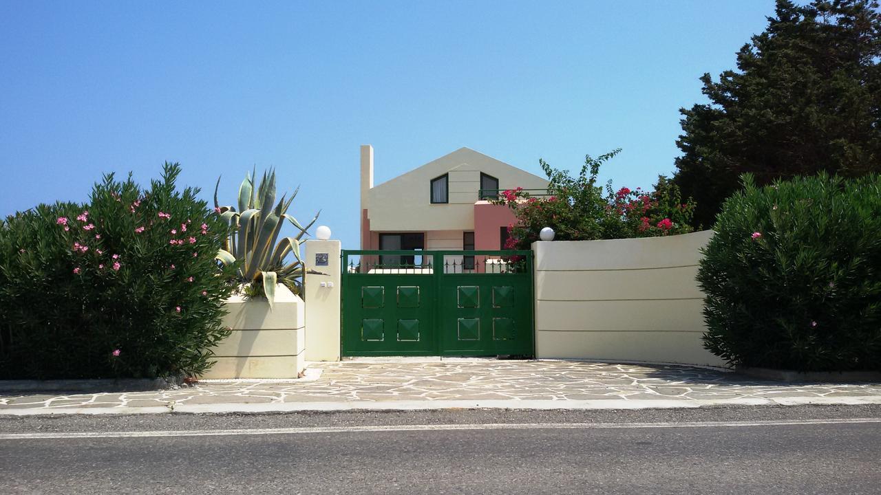 Beachfront Villa Rhodes Seashell Gennadi Esterno foto