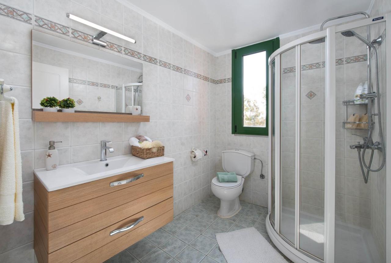 Beachfront Villa Rhodes Seashell Gennadi Esterno foto